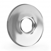1/2" IPS Chrome Plated Steel Escutcheon for 1/2" Brass, Iron Pipes, Shower Arms Sioux Chief