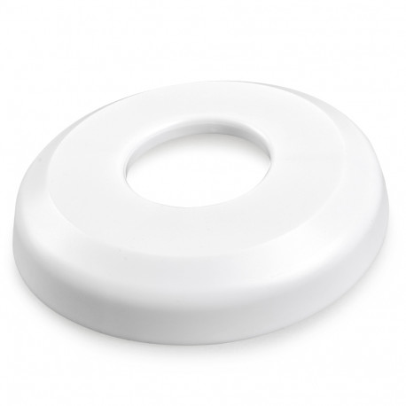 1" IPS White Plastic Escutcheon for 1" Iron/Brass/Steel Pipe Sioux Chief
