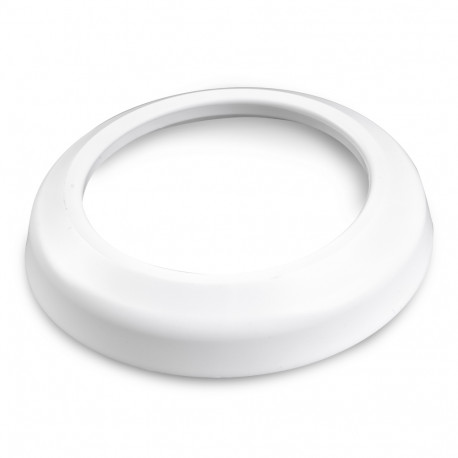 2" IPS White Plastic Escutcheon for 2" Iron/Brass/Steel Pipe Sioux Chief