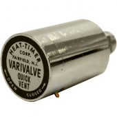 Varivalve Adjustable Straight Steam Radiator Vent, 1/8" NPT Varivalve
