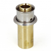 1/2" PEX Press x 1/2" Copper Fitting Adapter, Lead-Free Bronze Viega