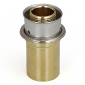 3/4" PEX Press x 3/4" Copper Fitting Adapter, Lead-Free Bronze Viega