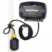 Indoor High Water Level Alarm w/ 10ft Float Switch Cord, 115V Liberty Pumps
