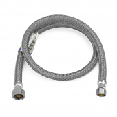 36" Poly Braided Faucet Connector (1/2" FIP x 3/8" Compr.) BrassCraft
