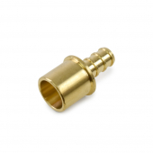 3/8" PEX x 1/2" Copper Fitting Adapter Everhot