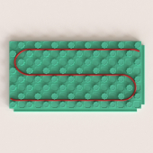 64 sqtf (2ft x 4ft, 8 panels) Crete-Heat 2" Foam Board Insulation for 3/4", 1" PEX, R-10 Crete-Heat