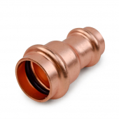 3/4" x 1/2" Press Copper Reducing Coupling, Imported Everhot