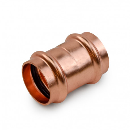 1" Press Copper Coupling, Imported Everhot