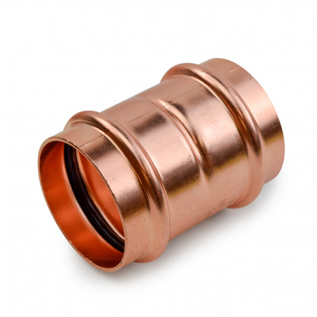 2" Press Copper Coupling, Imported Everhot