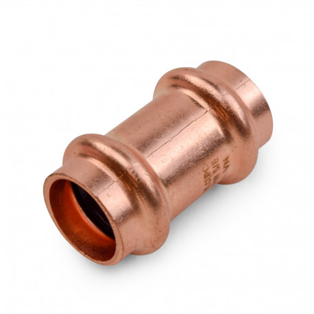 1/2" Press Copper Slip Coupling, Imported Everhot
