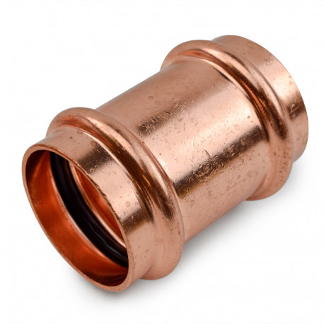 1-1/2" Press Copper Slip Coupling, Imported Everhot