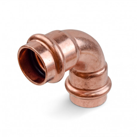 3/4" Press Copper 90° Elbow, Imported Everhot