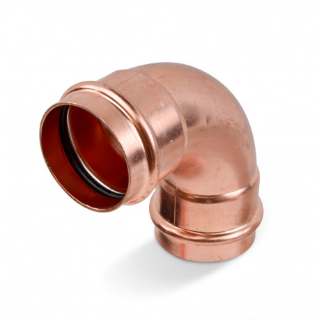 2" Press Copper 90° Elbow, Imported Everhot