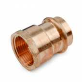 1" Press Copper x Female Threaded Adapter, Imported Everhot