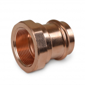 1-1/2" Press Copper x Female Threaded Adapter, Imported Everhot