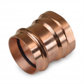 2" Press Copper x Female Threaded Adapter, Imported Everhot