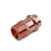 1/2" Press Copper x Male Threaded Adapter, Imported Everhot