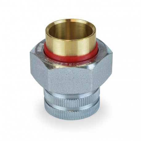 1" C x FIP Dielectric Union, Lead-Free Wright Valves