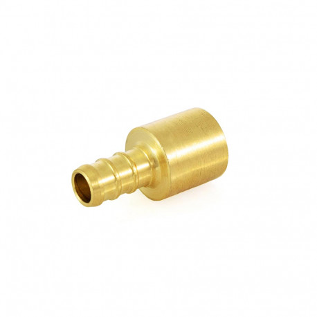 3/8" PEX x 1/2" Copper Fitting Adapter (Lead-Free) Everhot