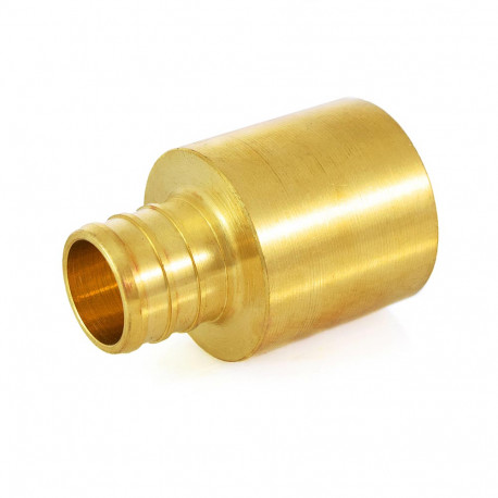 3/4" PEX x 1" Copper Fitting Adapter (Lead-Free) Everhot