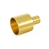 1/2" PEX x 3/4" Copper Pipe Adapter (Lead-Free) Everhot