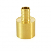 1/2" PEX x 3/4" Copper Pipe Adapter (Lead-Free) Everhot