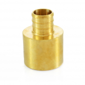 3/4" PEX x 1" Copper Pipe Adapter (Lead-Free) Everhot
