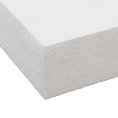 R15, 3" thick EPS Foam Board Insulation, 2lb Density, 4ft x 8ft sheet (min order 32 pcs) Everhot