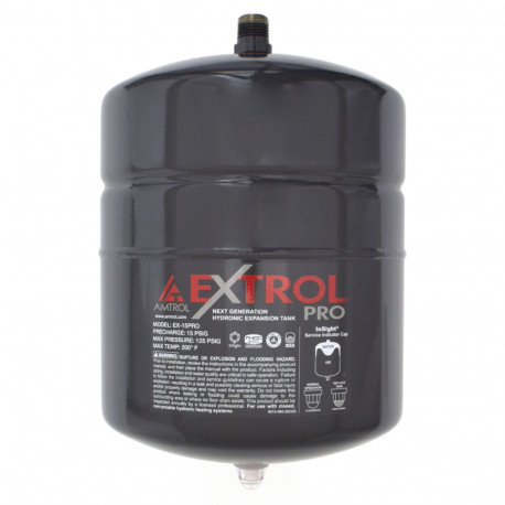 Extrol EX-15 PRO Expansion Tank (2.0 Gal Volume) Amtrol
