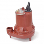 Manual Effluent Pump, 25' cord, 1/3 HP, 208/230V Liberty Pumps