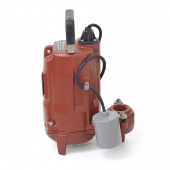 Automatic Effluent Pump w/ Piggyback Wide Angle Float Switch, 10' cord, 1/2 HP, 115V Liberty Pumps