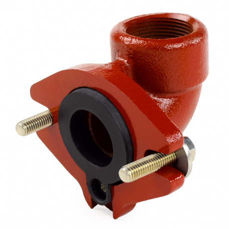 90° Flanged Elbow for Liberty LSG & LSGX OmniVore Grinder Pumps, 1-1/4" FNPT Outlet Liberty Pumps