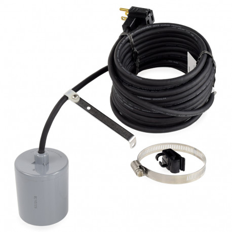Wide Angle Float w/ Piggyback Plug for Liberty LE series Sewage Pumps, 115V, 13A max (up to 3/4 HP), 25ft cord Liberty Pumps