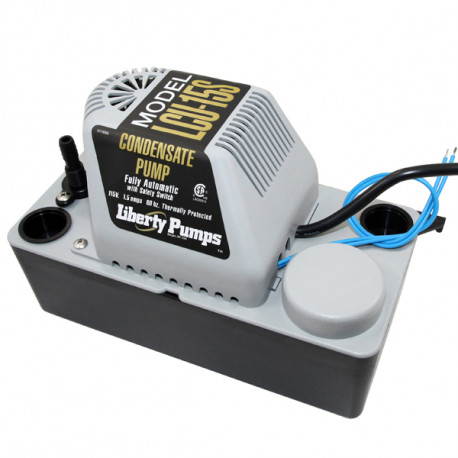 Liberty Pumps LCU-15S Automatic Condensate Removal Pump w/ Safety Switch, 1/50HP, 115V, 6ft cord Liberty Pumps