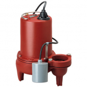 Automatic Sewage Pump w/ Wide Angle Float Switch, 25' cord, 1 HP, 2" Discharge, 208/230V Liberty Pumps