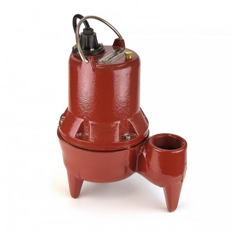 Manual Sewage Pump, 25' cord, 4/10 HP, 115V Liberty Pumps