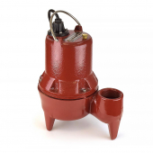 Manual Sewage Pump, 10' cord, 4/10 HP, 115V Liberty Pumps