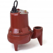 Manual Sewage Pump, 10' cord, 1/2 HP, 115V Liberty Pumps