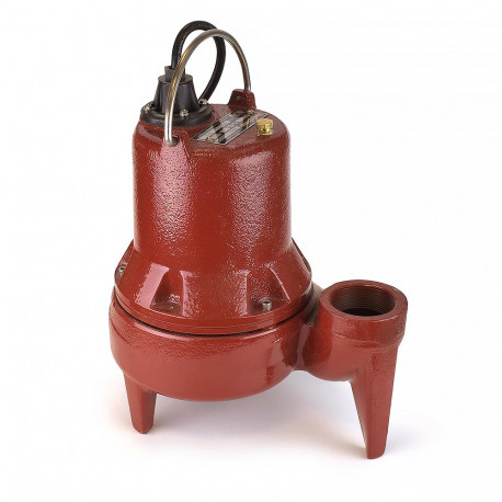 Manual Sewage Pump, 10' cord, 1/2 HP, 208/230V Liberty Pumps
