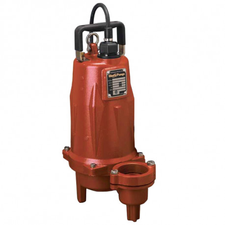 Manual Sewage Pump, 25' cord, 1 1/2 HP, 3" Discharge, 575V, 3-Phase Liberty Pumps