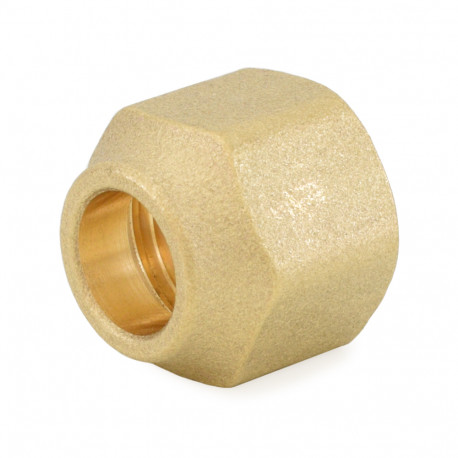 1/2 Forged Brass Flare Nut - PexUniverse