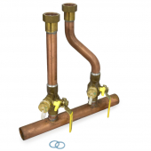 1-1/2" Copper Piping Manifold for FT Combi Boilers Laars
