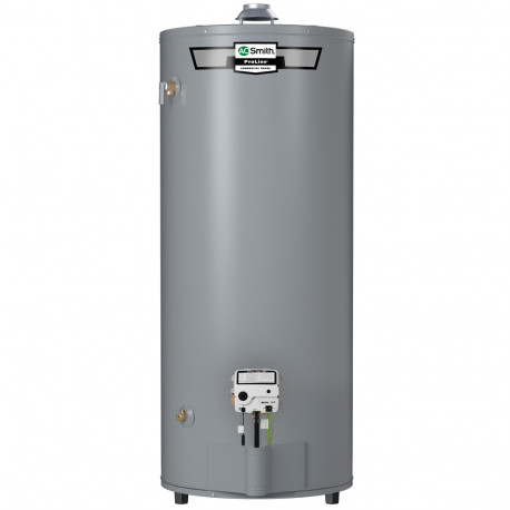 100 Gallon ProLine High-Recovery Atmospheric Vent Water Heater (Natural Gas), 10-Year Warranty AO Smith