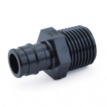 1/2" PEX x 1/2" MPT Expansion Adapter, Lead-Free Everhot
