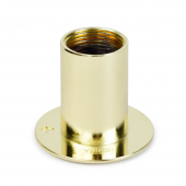 HearthMaster Straight Log Lighter Gas Valve Kit (Valve, Polished Brass Flange and Key), NG or LP Sioux Chief