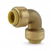 Pack of 10 Omni Grip PF-C4-LF 3/4" Push-Fit Brass Coupling 