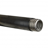 1" x 50ft coil ProFlex CSST Gas Pipe, Black (w/ Arc-Resistant Jacket) ProFlex