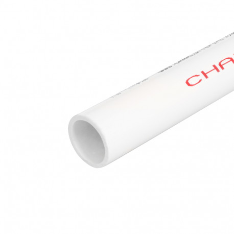 1-1/4" x 1ft PVC Pipe, Solid Core, Sch40 Charlotte Pipe