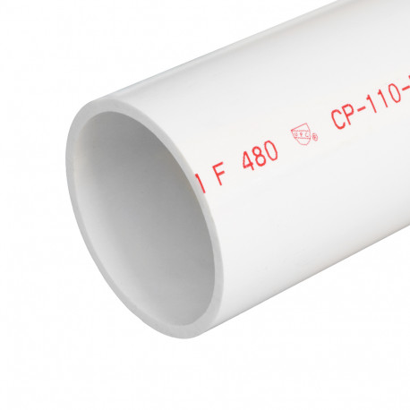 4" x 1ft PVC Pipe, Sch40 Charlotte Pipe