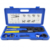 PEX Crimp Tool Kit for sizes 1" and 1-1/4" Everhot